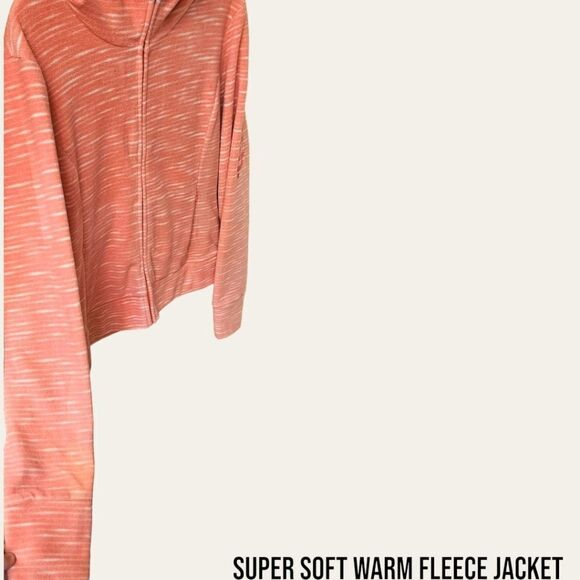 BENCH Women's Soft Coral Hooded Fleece Jacket - Picture 5 of 16